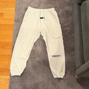 Essentials Light Gray Men's Joggers